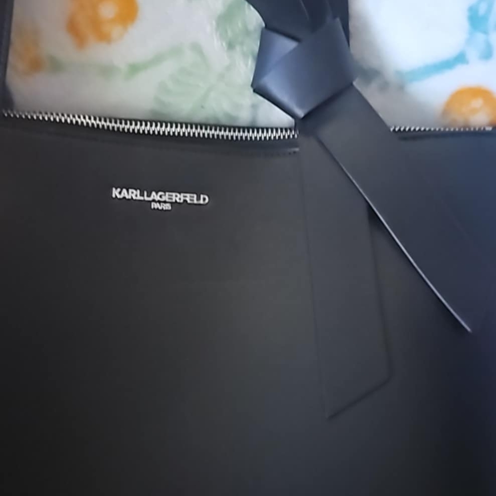 Karl Lagerfeld Black Shoulder Bag